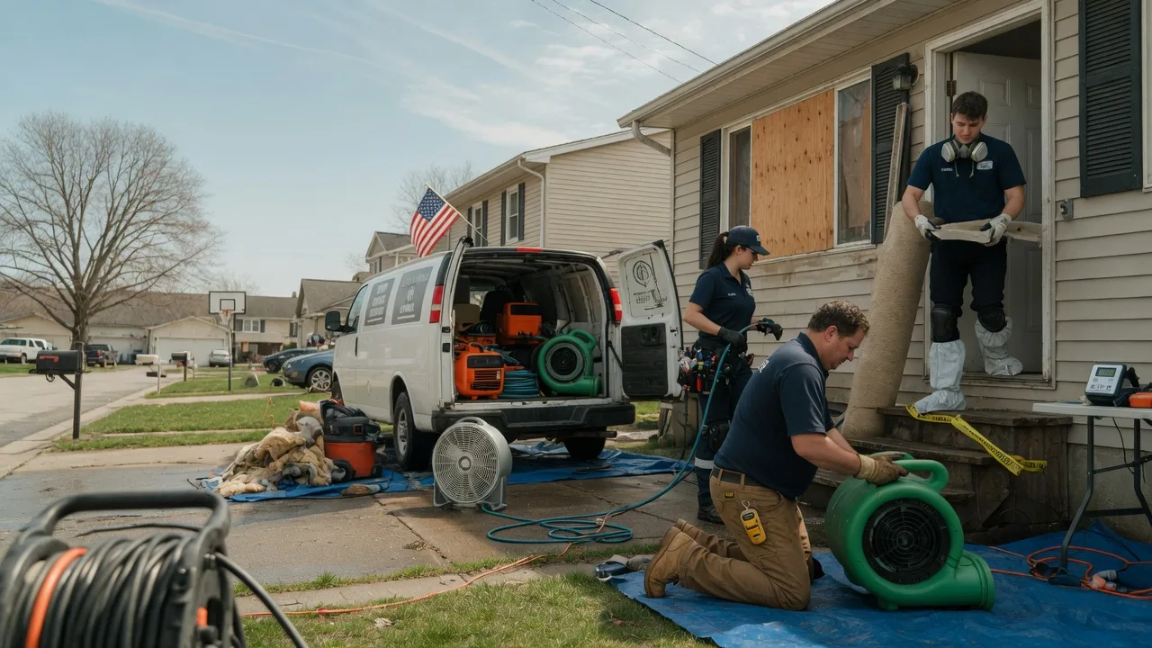 Water Damage Restoration in Qulin, MO near me